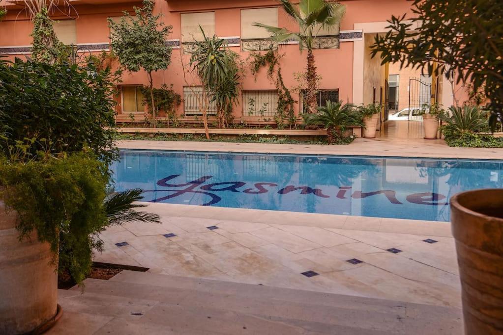 Beautiful, Great Equipped 122 M Holiday Apartment Near Majorelle Garden And Gueliz With Pool Views And A Large Balcony And Terrace Маракеш Екстериор снимка