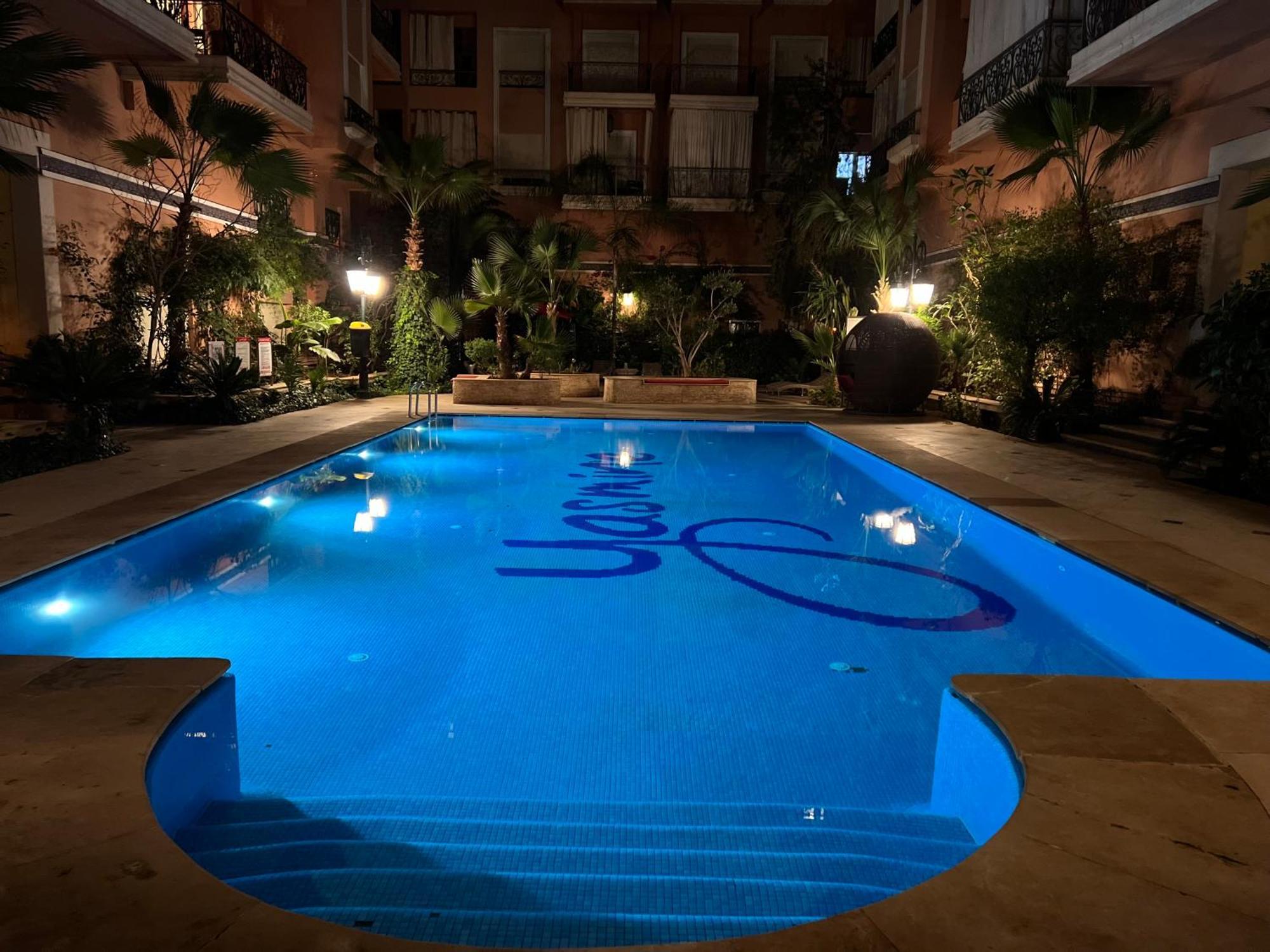 Beautiful, Great Equipped 122 M Holiday Apartment Near Majorelle Garden And Gueliz With Pool Views And A Large Balcony And Terrace Маракеш Екстериор снимка